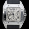 Montre Cartier Montre Santos 100 Xl Chronograph 58 Facettes MT44201