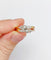 Bague 58.5 Bague toi et moi antique en or rose 18k et diamants taille ancienne 58 Facettes A06482