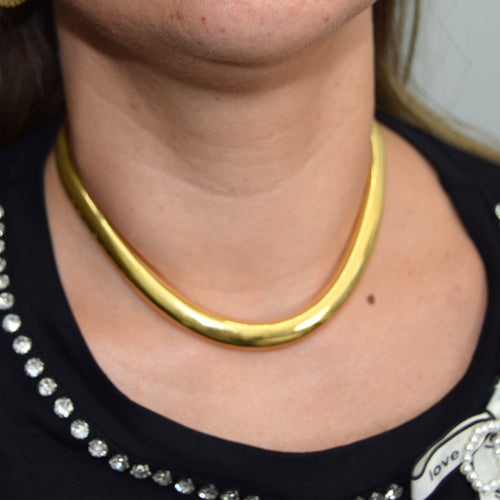 Collier Collier en or jaune 58 Facettes