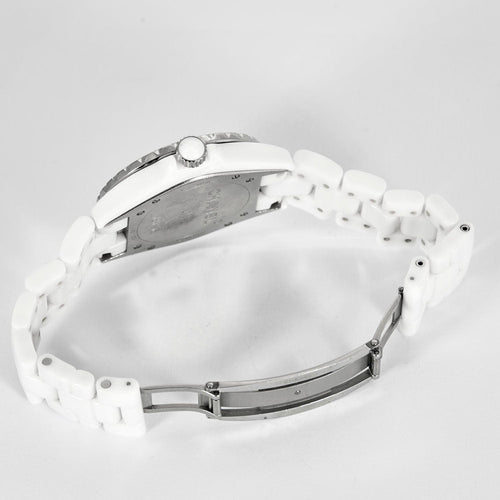 Montre CHANEL - Montre J12 céramique blanche 58 Facettes