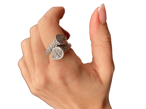 Bague 54 BOUCHERON BAGUE TOI ET MOI SERPENT BOHÈME OR 18K DIAMANTS 58 Facettes 250270