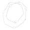 Collier Chopard Collier Sautoir Happy Heart Or blanc Diamant 58 Facettes 4144056RV