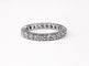 Bague 53.5 Alliance en or blanc et diamants 1,50ct 58 Facettes All.1.5ct-DV.37