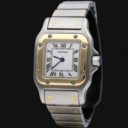 Montre Cartier Montre Santos Galbee 58 Facettes MT42890