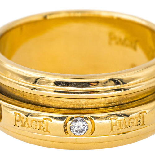 Bague 58 Piaget  Bague Possession Or jaune Diamant 58 Facettes 4445911CN