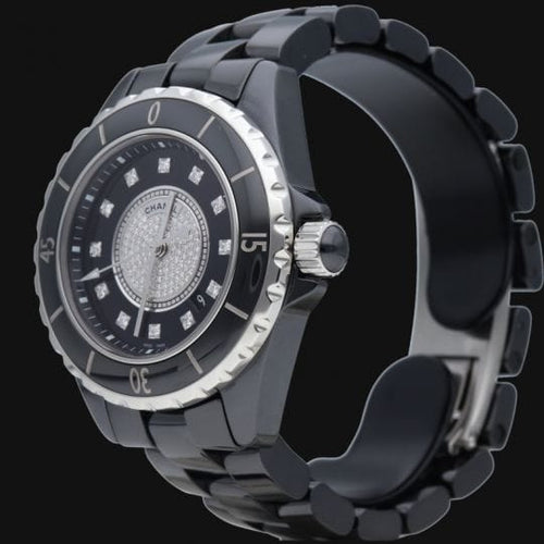 Montre Montre Chanel J12 33 mm à quartz 58 Facettes MT41306
