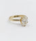 Bague Bague solitaire or jaune diamant 1,51 carat - certificat GWLAB 58 Facettes A03789
