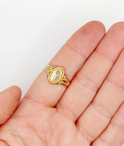 Bague 62.5 Bague chevalière victorienne fleur ciselée en or rose 18k 58 Facettes A06532