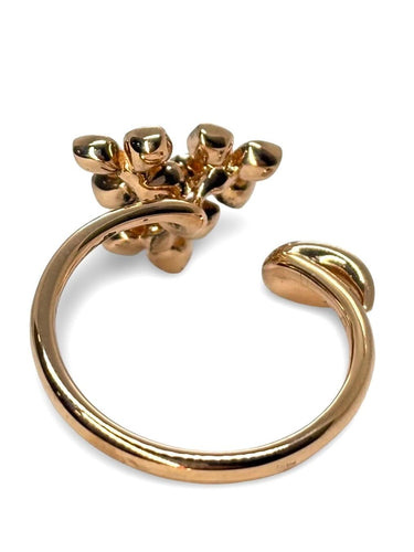 Bague 53 Bague or rose et diamants 58 Facettes 868