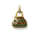 Pendentif Pendentif Sac - or jaune, diamants et pierres de couleur 58 Facettes 250249R