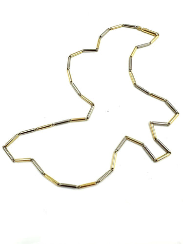 Collier GILBERT ALBERT - Chaine 2 ors 58 Facettes