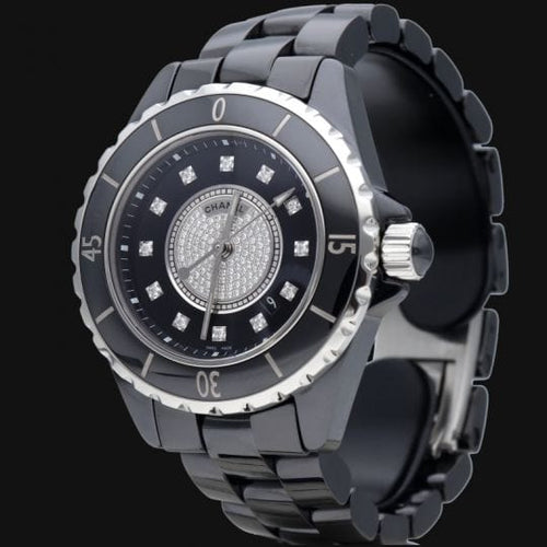 Montre Montre Chanel J12 33 mm à quartz 58 Facettes MT41306
