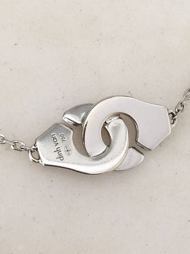 DINH VAN - Bracelet menottes en or blanc 58 Facettes