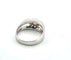 Bague 51 Bague en or blanc avec diamants 58 Facettes
