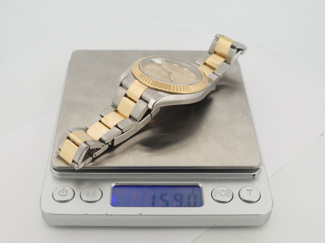 Montre montre ROLEX 116333 datejust ii 41mm oyster or acier diamants automatique 58 Facettes 270689