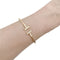 Bracelet Bracelet Tiffany & Co, "Wire Tiffany T", or rose et diamants. 58 Facettes 34924