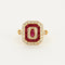 Bague 52 Bague rubis et diamant or jaune 58 Facettes 1