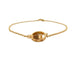 bracciale CARTIER love su catena b6027100 t17.5 in oro giallo 18k 4.1gr 