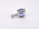 Pendentif Pendentif en or blanc avec tanzanite 58 Facettes 2199