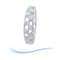 Bague 50 Bague Alliance or blanc diamants 58 Facettes AA 1696