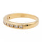 Bague 50 Bague Demi alliance Or jaune Diamant 58 Facettes 990258CN