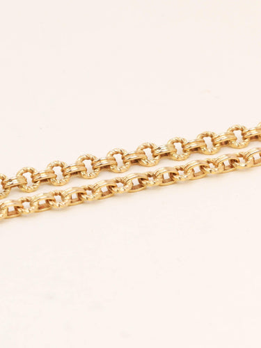 Collier Collier Chaîne ancienne or jaune 58 Facettes 1215.4