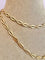 Collier Collier CARTIER « c De Cartier » en or jaune 18k 58 Facettes