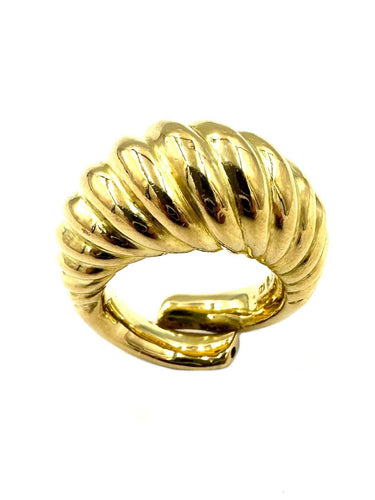 Bague 52 LALAOUNIS. Bague or jaune 22K 58 Facettes
