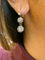 Boucles d'oreilles Boucles d’oreilles dormeuses ancienne en or et diamants 58 Facettes