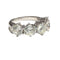 Bague 54 Bague bandeau moderne en or avec diamants 58 Facettes Q65B