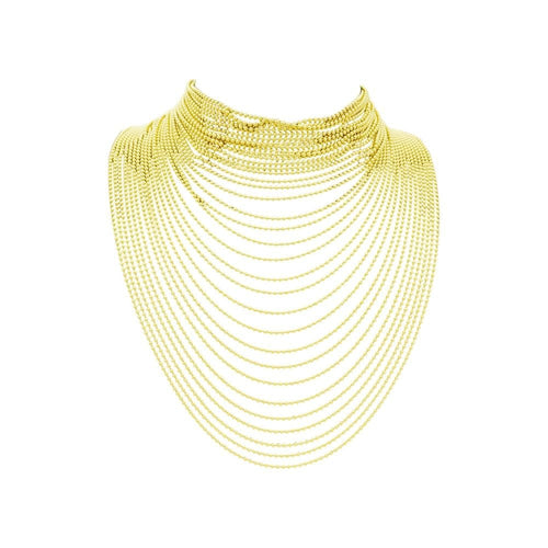 Collier Collier Cartier, "Draperie", or jaune. 58 Facettes 35233