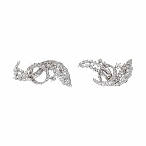 Broche Broche Or blanc Diamant 58 Facettes 4839857CN