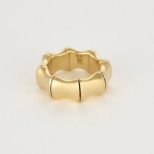 Bague 53 GUCCI - Bamboo - Bague en or jaune 58 Facettes COL3555