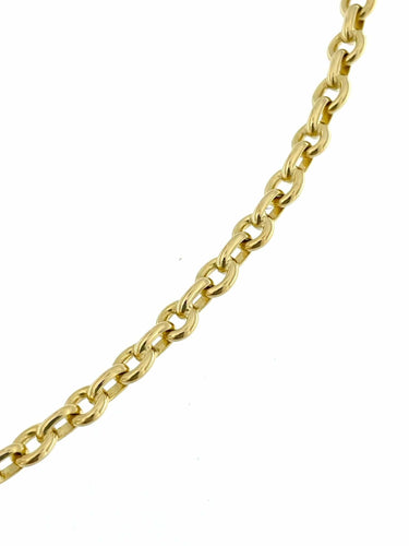 Collier Chaîne Chaumet en Or Jaune 18 carats 58 Facettes