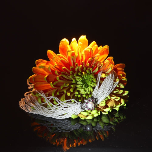 Collier Élégance durable : la saga des 13 000 perles de rocaille 58 Facettes 19026-0058