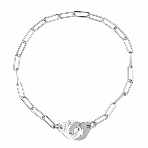 Bracelet Dinh Van Bracelet Menottes Or blanc 58 Facettes 4002857CN