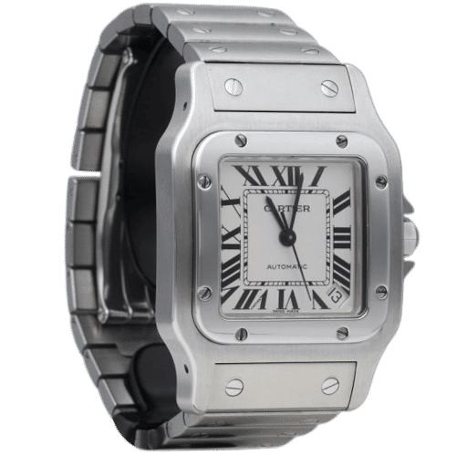 Montre Cartier Montre Santos Galbée Xl 58 Facettes MT44079