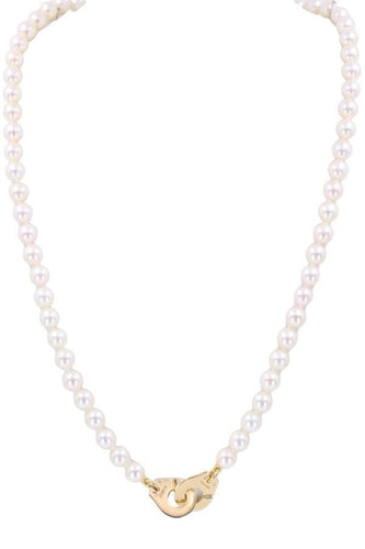 Collier COLLIER DE PERLES DINH VAN R12 58 Facettes 086241