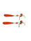 Boucles d'oreilles Paire De Boucles d'Oreilles en or et en corail 58 Facettes