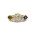 Bague 50 Bague or diamants saphirs 58 Facettes 240051SP