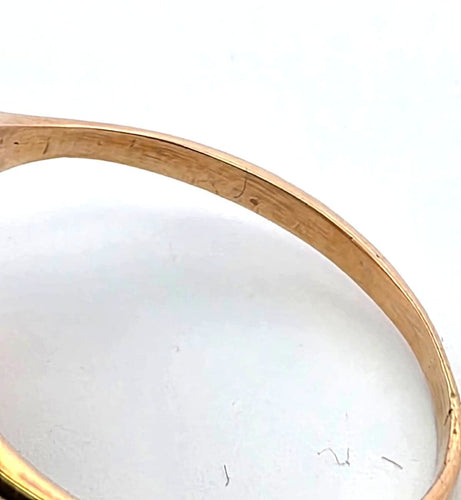 Bague 56 Bague victorienne en or jaune avec diamant central et diamants environnants 58 Facettes