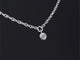 Collier Collier en or blanc avec diamant 58 Facettes 2352