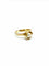 Bague 52 Bague en or jaune et perle 58 Facettes