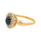 Bague 48.5 Bague Pompadour Or jaune Saphir, Diamant 58 Facettes 4878409CN