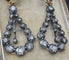 Boucles d'oreilles de l'époque victorienne 58 Facettes
