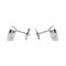 Boucles d'oreilles Chopard Boucles d'oreilles Happy diamonds Or blanc Diamant 58 Facettes 4173784RV