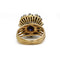 Bague 50 Bague Cocktail - Or jaune, Diamants & Saphirs 58 Facettes 250390R