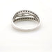 Bague 56 Bague en or blanc diamants 58 Facettes