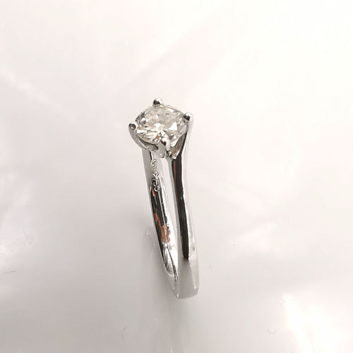 Bague 53 Solitaire Or et Diamant 58 Facettes