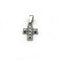 Pendentif Pendentif Croix - Or blanc & Diamants 58 Facettes 250032SP